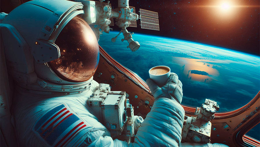 special-space-cup-for-drinking-in-zero-gravity | فنجان مویرگی طعم خوش قهوه را به فضانوردان هدیه می‌کند!